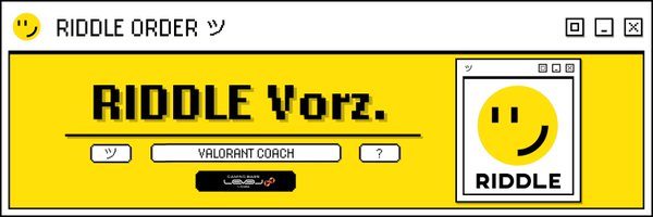 RIDDLE Vorz Profile Banner