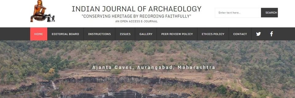 Indian Journal Of Archaeology banner