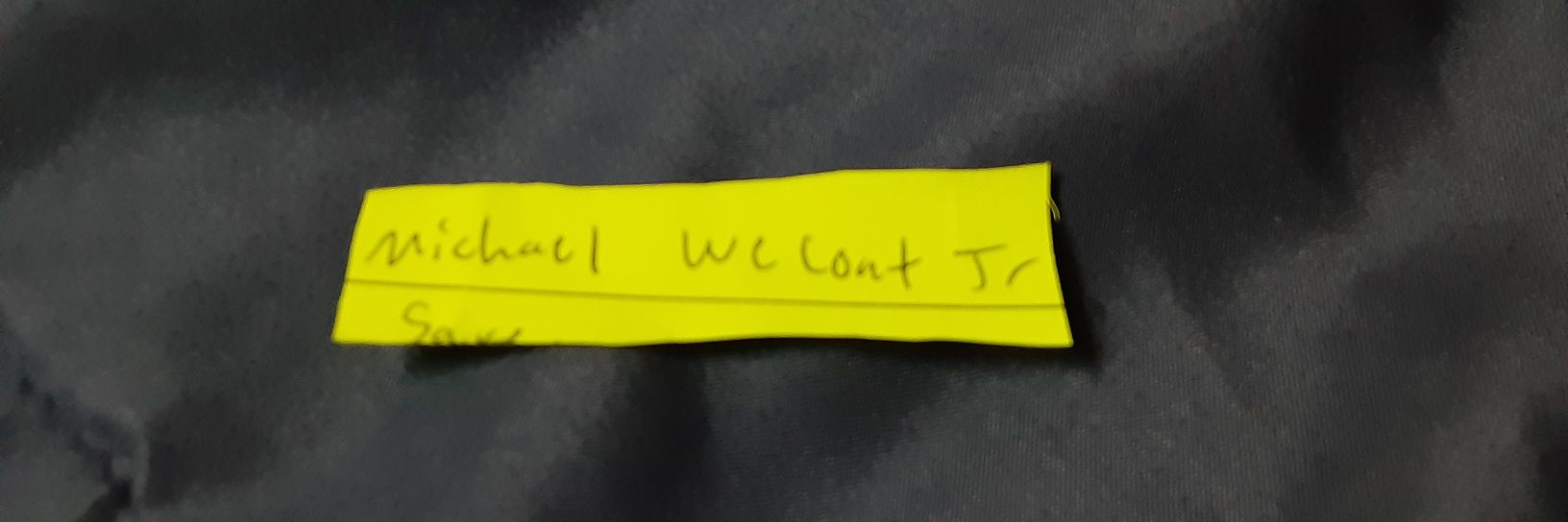 Michael Wescoat Jr. banner
