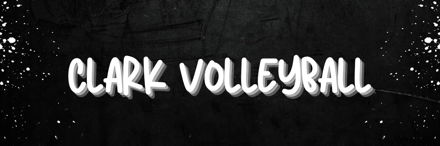 Clark Cougar Volleyball banner