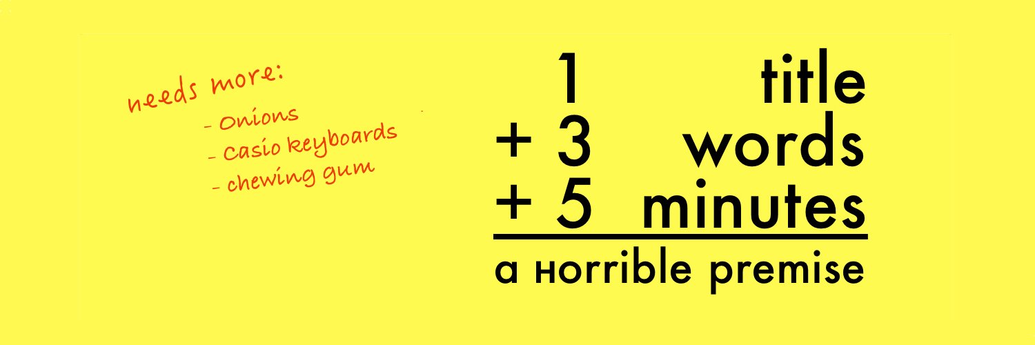 horriblepremise's profile banner image