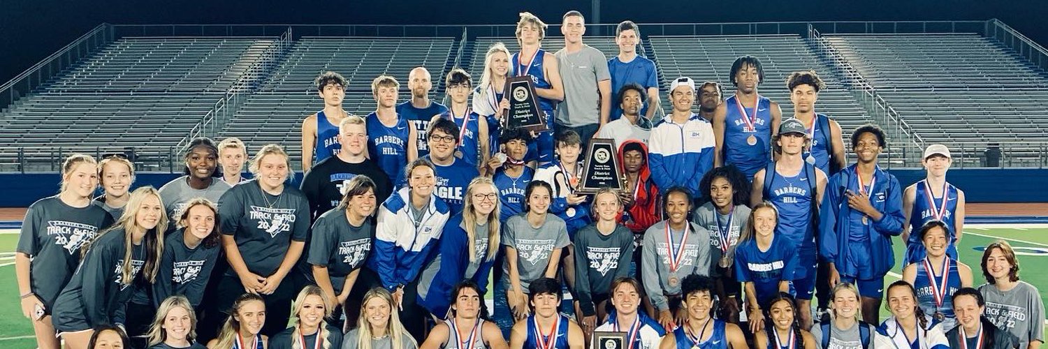Barbers Hill 🦅 Cross Country & Track & Field Profile Banner