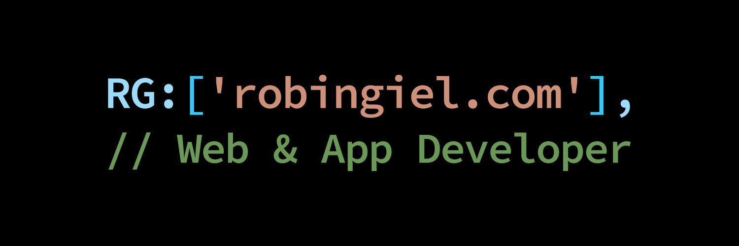 RobinGiel's profile banner image