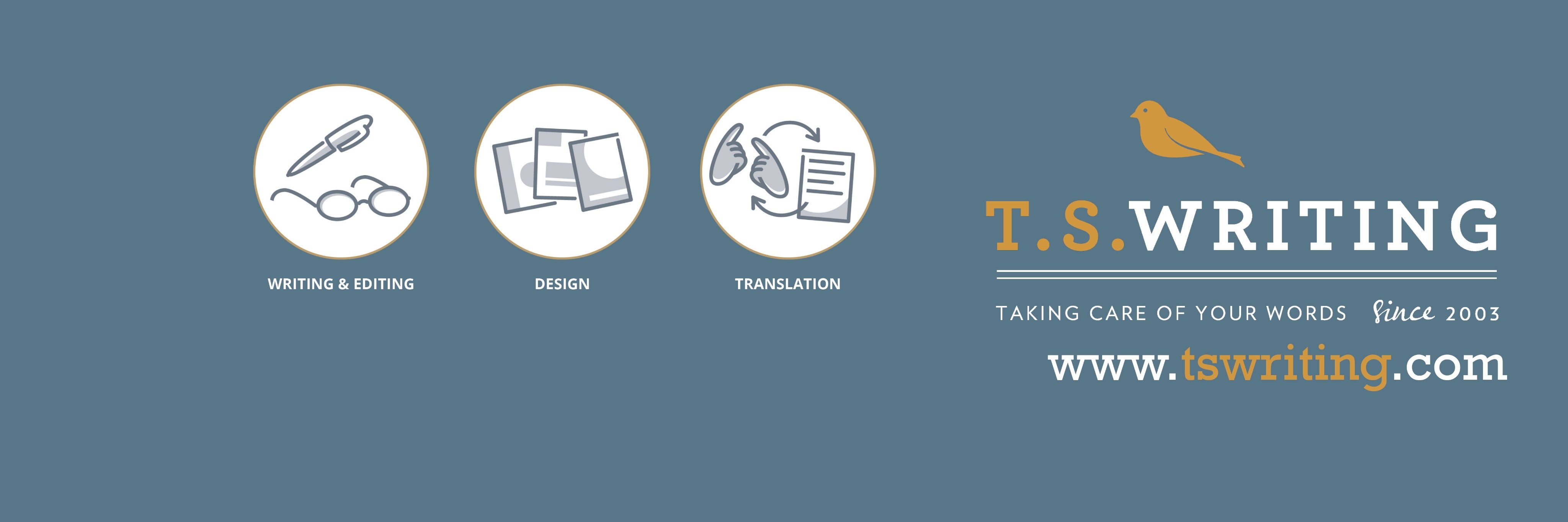 T.S. Writing Services banner