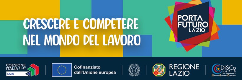 Porta Futuro Lazio banner
