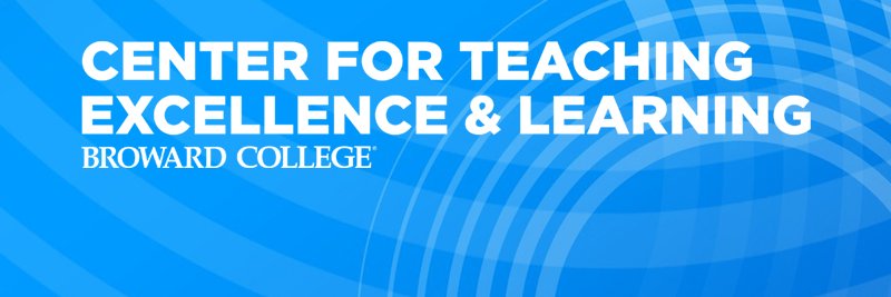 Broward College CTEL banner