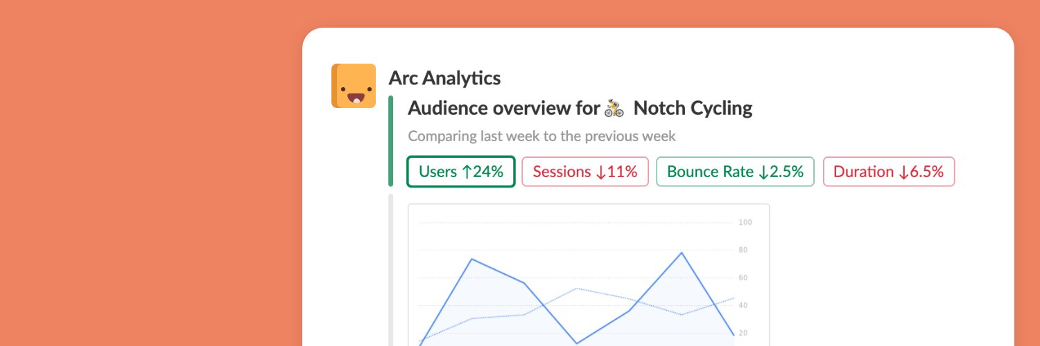 Arc Analytics banner