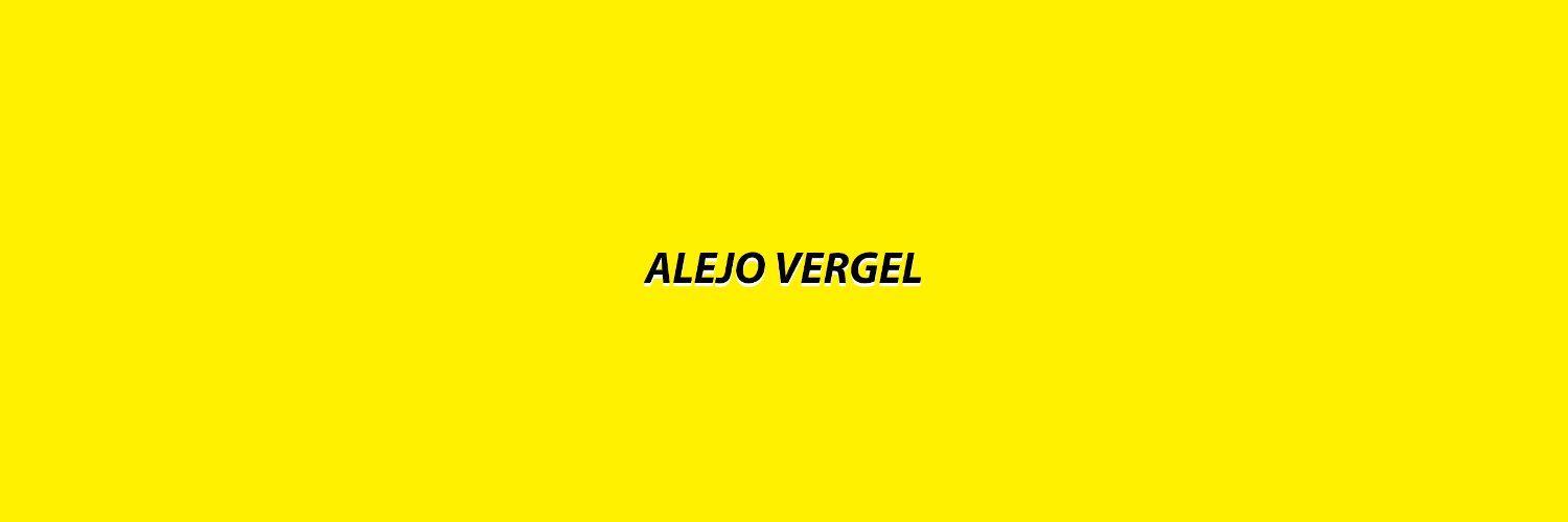 Alejo Vergel's banner