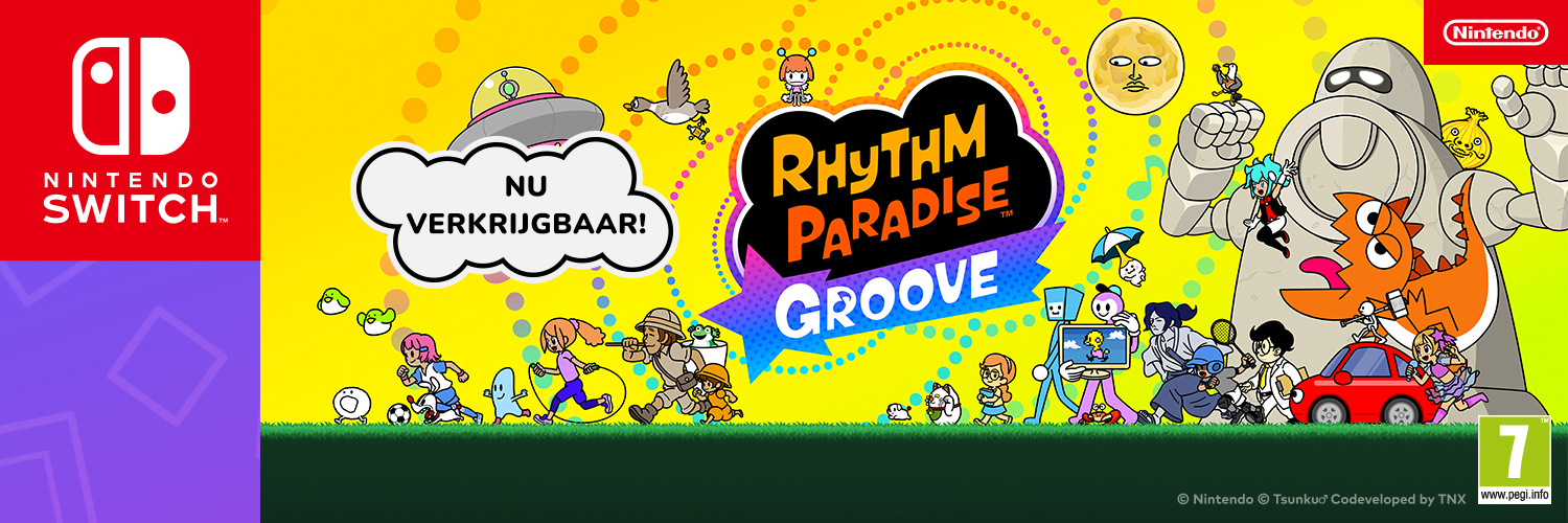 Nintendo Nederland banner