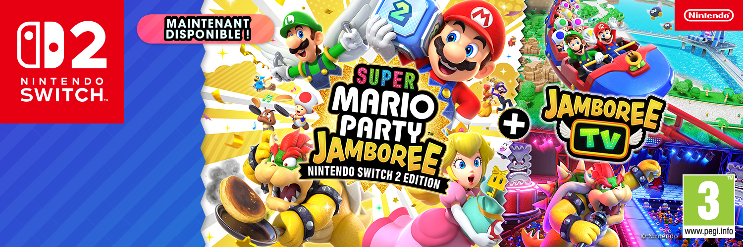 Nintendo France's banner