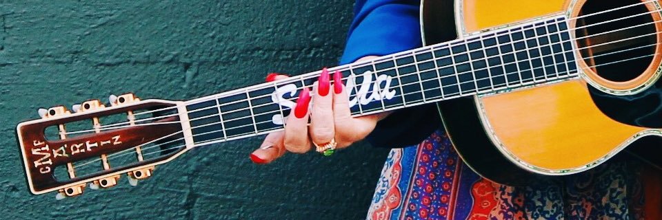 Stella Parton's banner