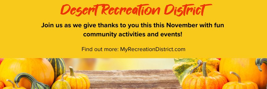 Desert Rec District banner