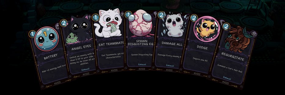 Albert Kovnir | Developing "Mutate! Fight! Purr!" banner