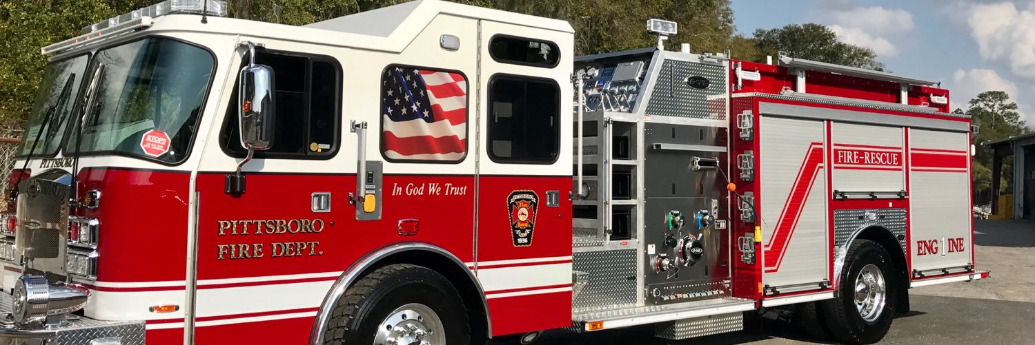 Pittsboro Fire banner