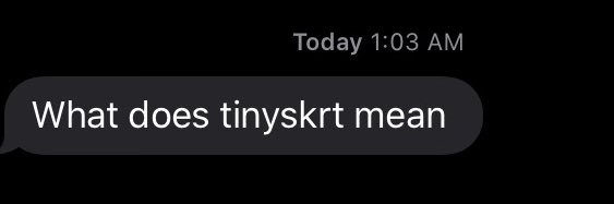 tinyskrt's profile banner image