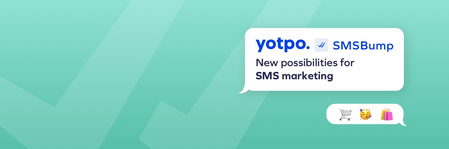 Yotpo SMSBump banner