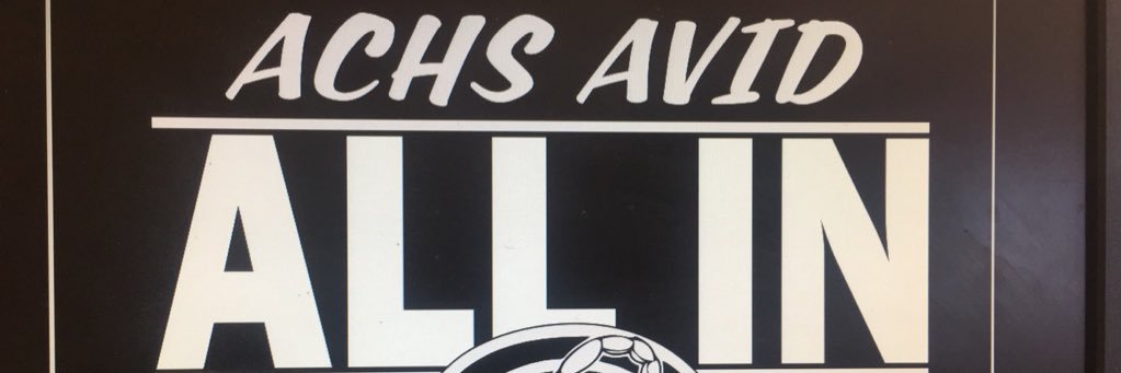 ACHS AVID banner
