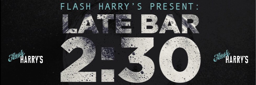 Flash Harry's banner