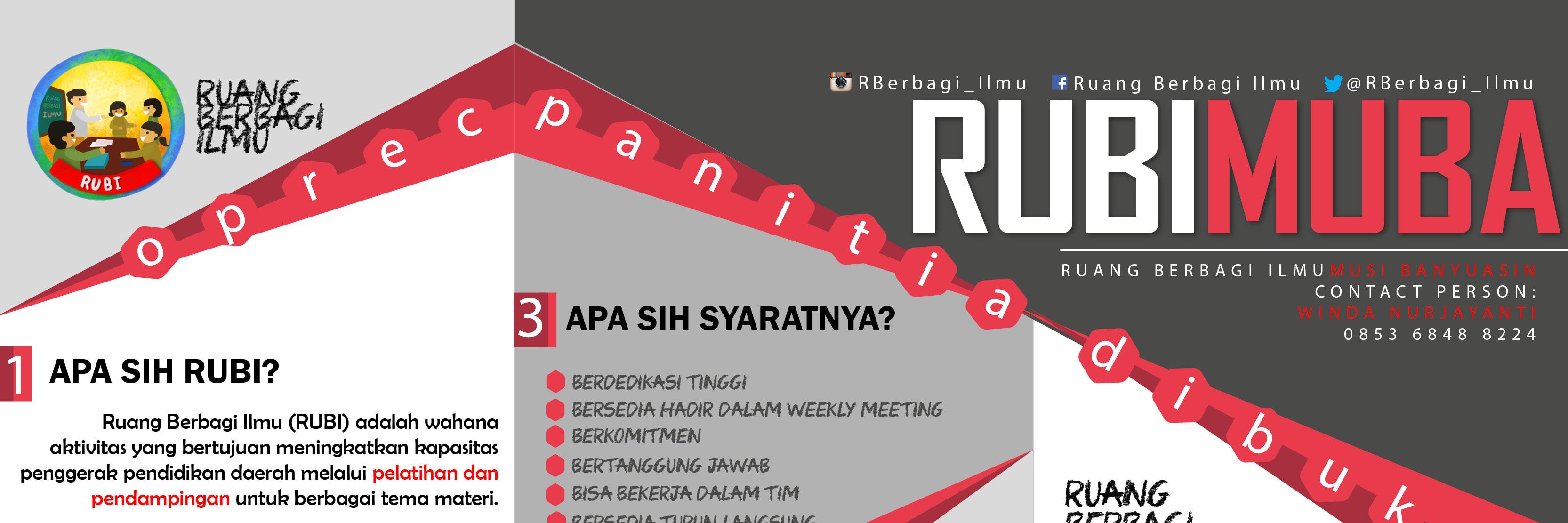 RUBI Musi Banyuasin banner