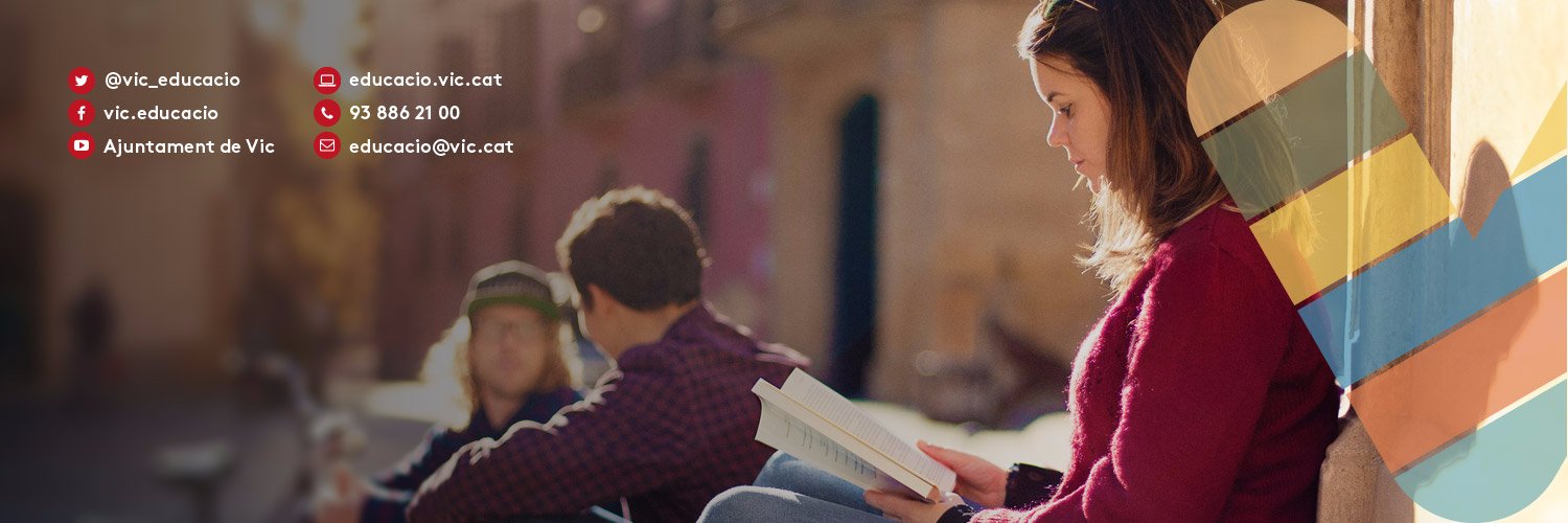 Vic Educació banner