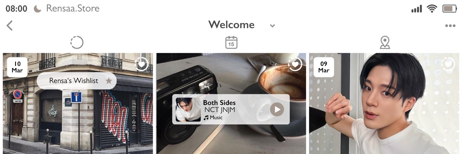 Rensaa💗 order wa yaa banner