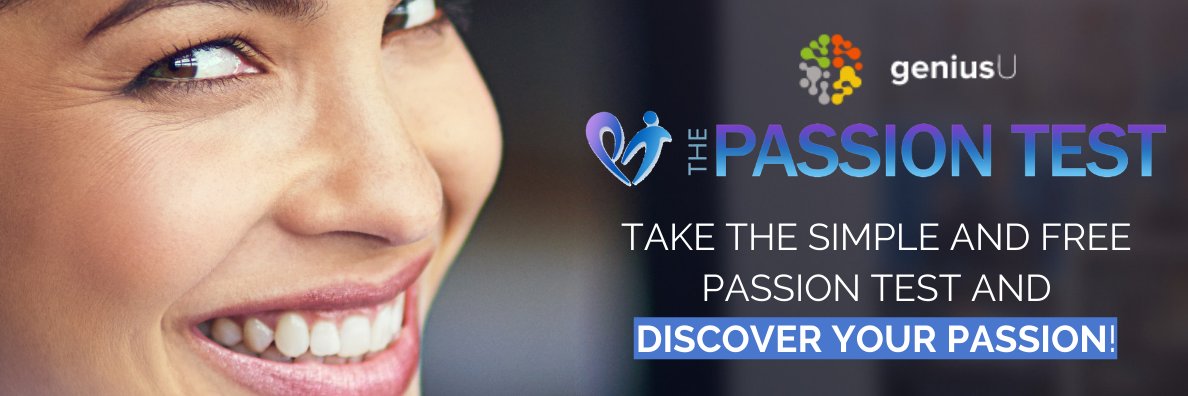 My Passion Test banner