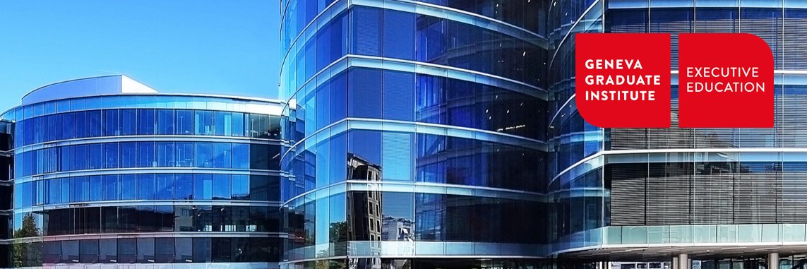 Geneva Graduate Institute | Executive Education banner