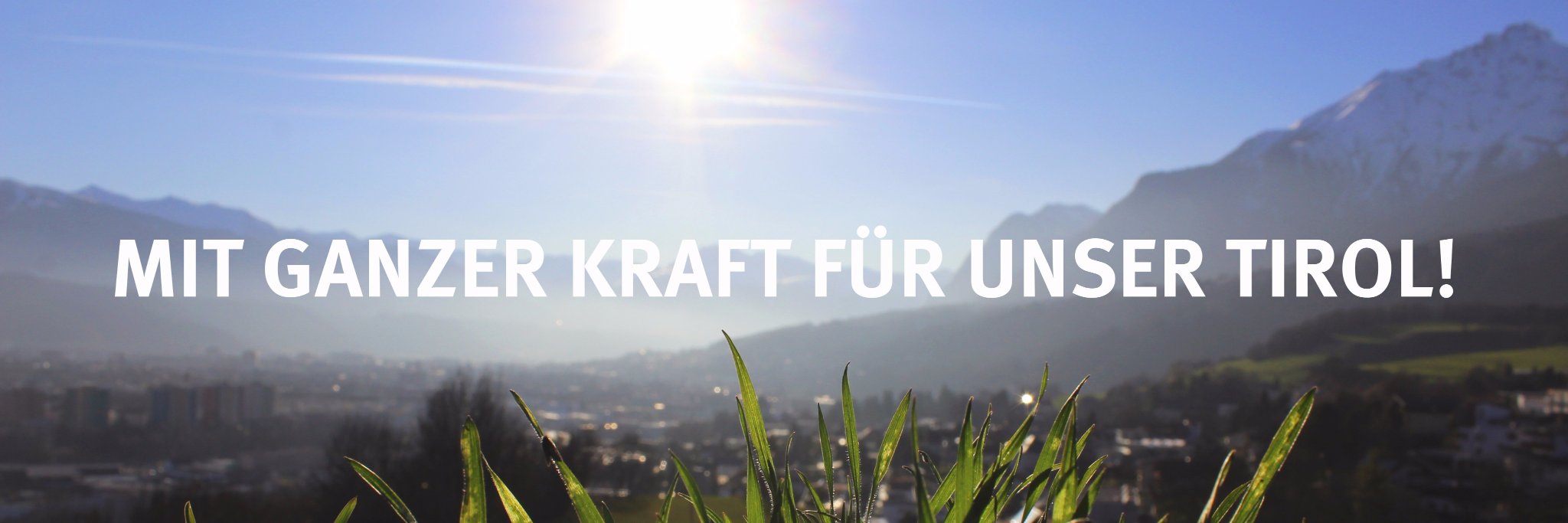 Tiroler Volkspartei banner