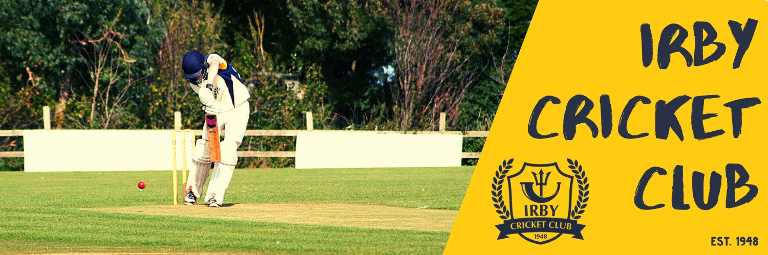 Irby Cricket Club banner
