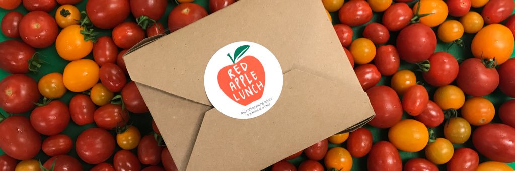 Red Apple Lunch banner