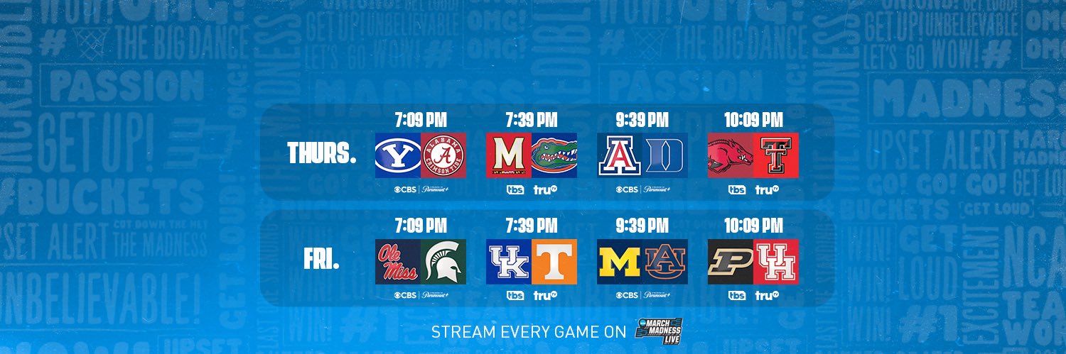 March Madness Men’s Basketball TV's banner