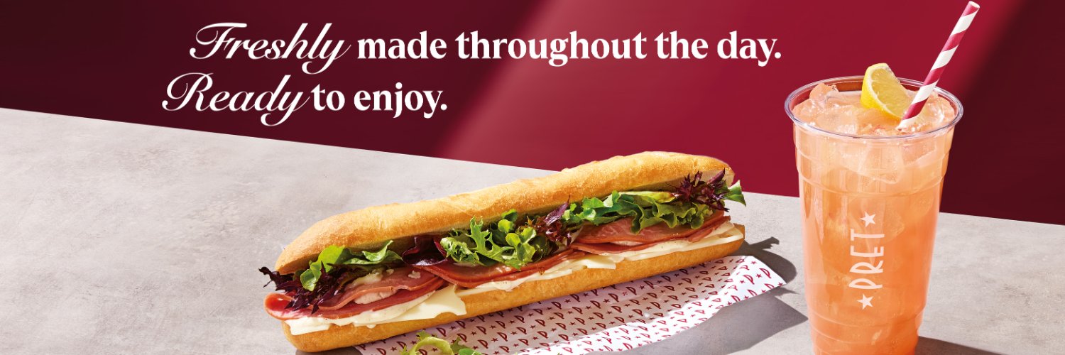 Pret A Manger USA banner