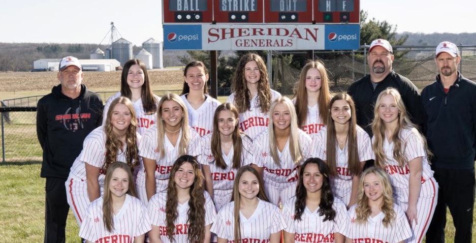 Sheridan HS Softball banner