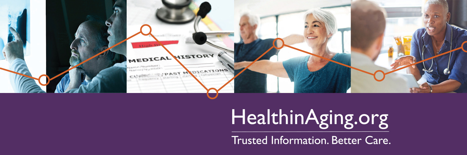 HealthinAging.org banner