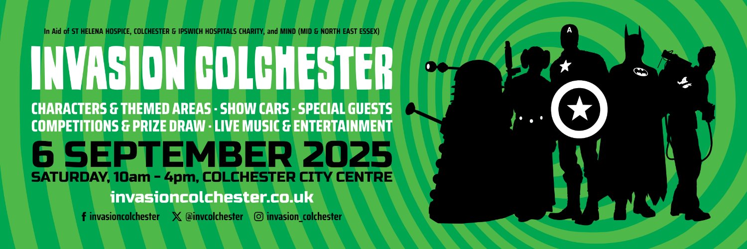 Invasion Colchester banner