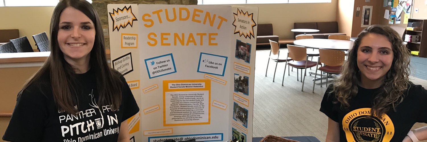 ODU Student Senate banner