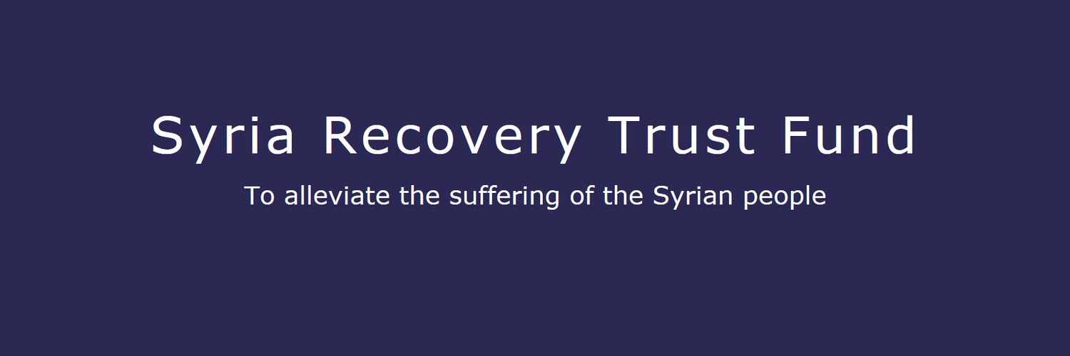 Syria Recovery Trust Fund Profile Banner