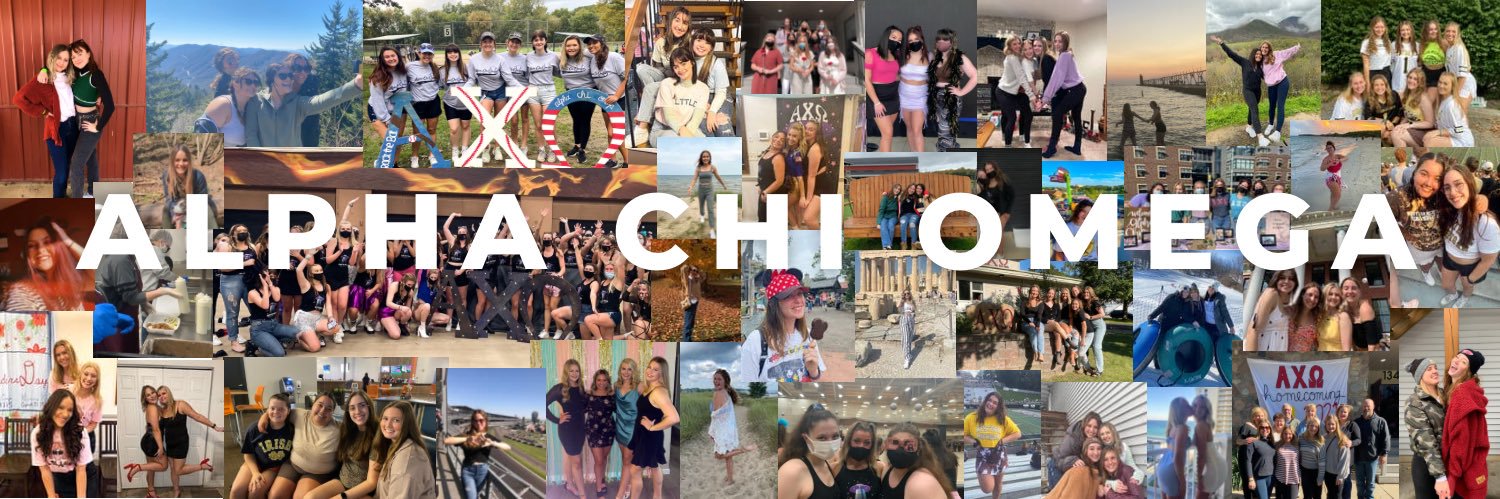 Alpha Chi Omega banner