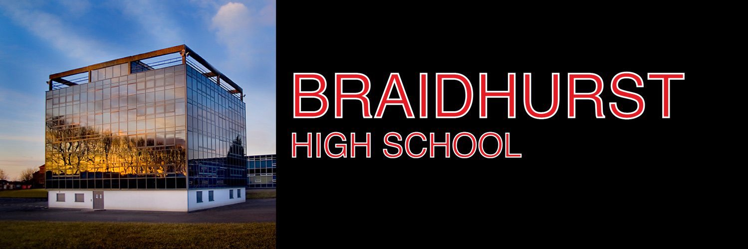 Braidhurst Faculty of HWB 🏓🍎 banner