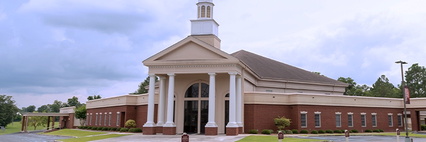 Emmanuel Baptist Church banner