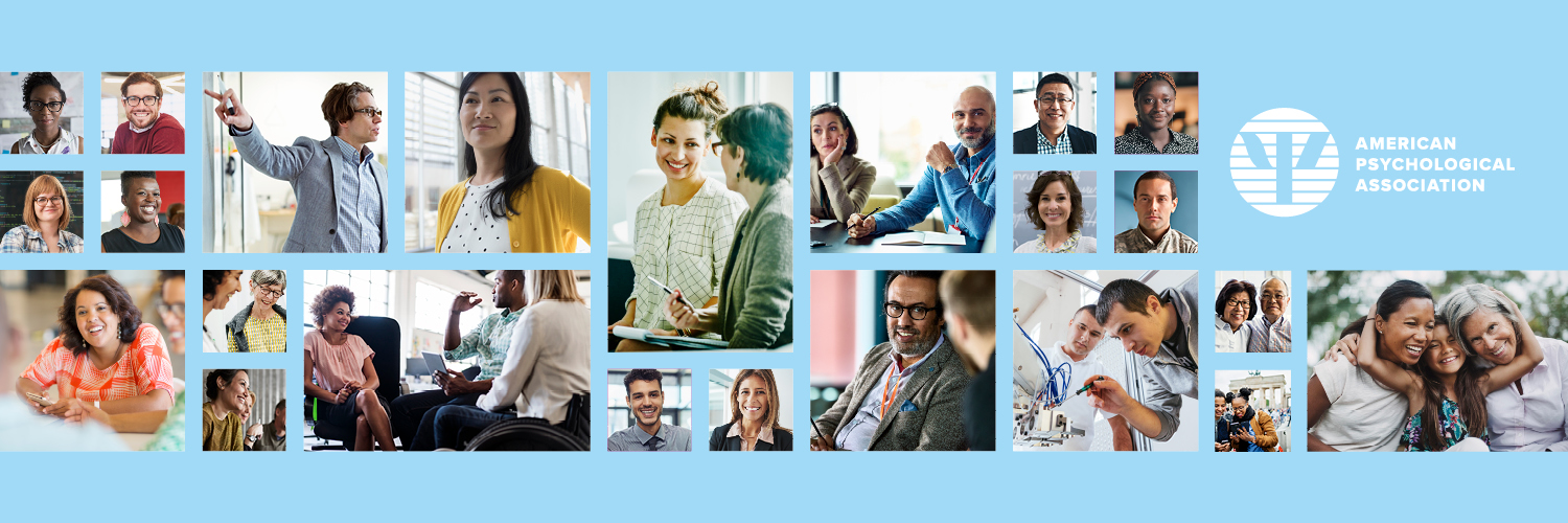 American Psychological Association's banner