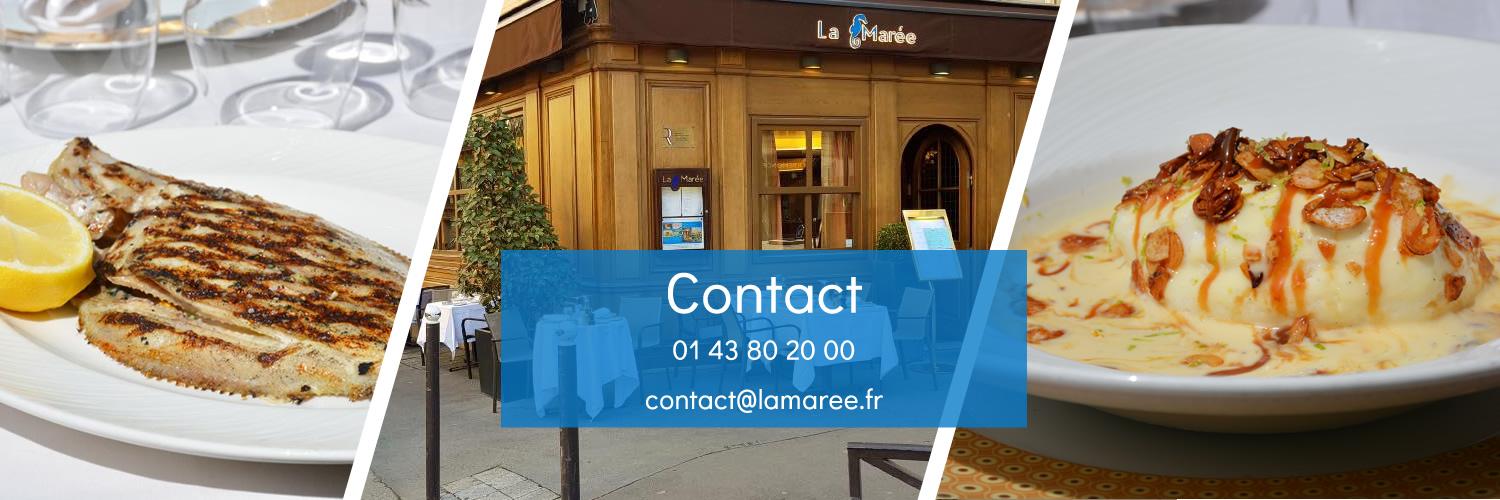 Restaurant La Marée banner