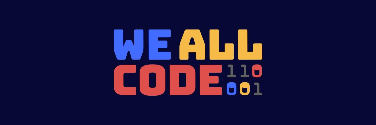 We All Code banner