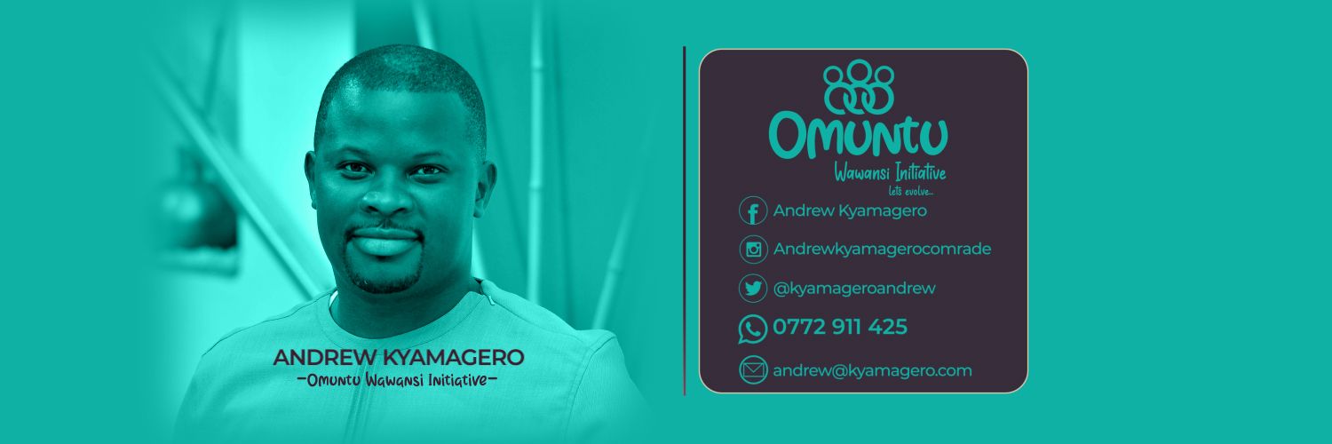 Andrew Kyamagero Omuntu Wawansi. Profile Banner