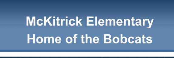 McKitrick PTA banner