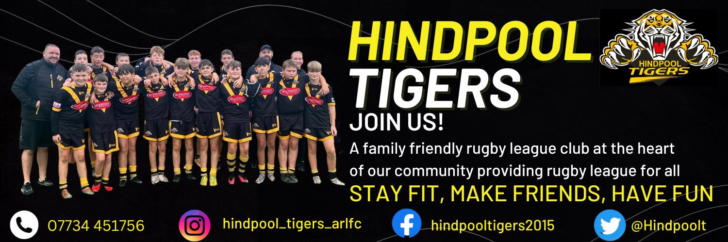 Hindpool Tigers ARLFC banner