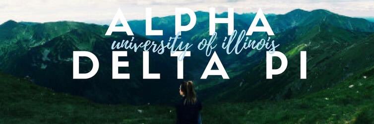 Alpha Delta Pi banner