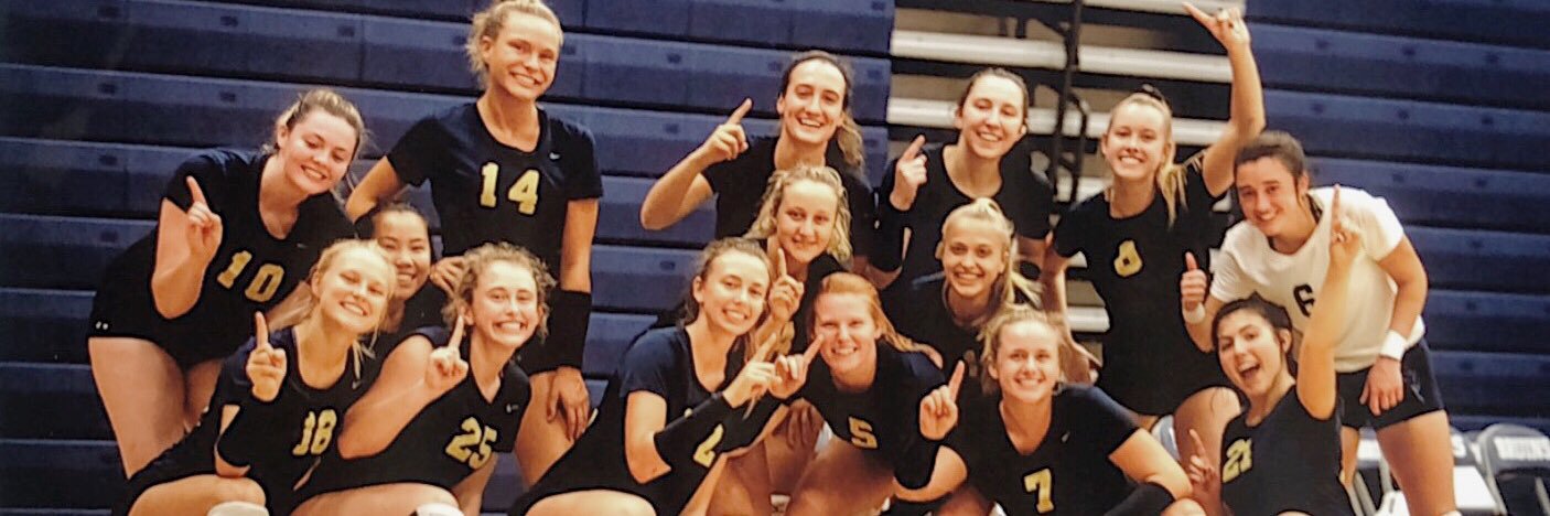 John Carroll Volleyball banner