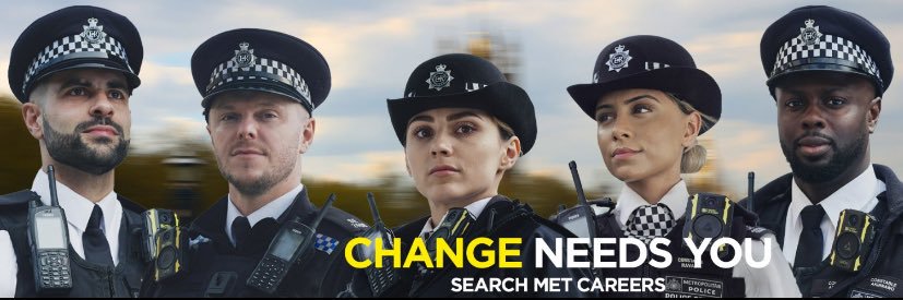 Ealing Police's banner