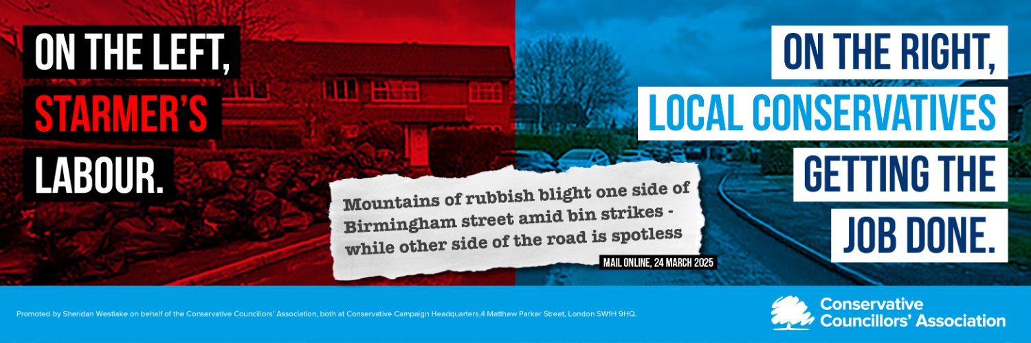 Conservative Councillors' Association's banner